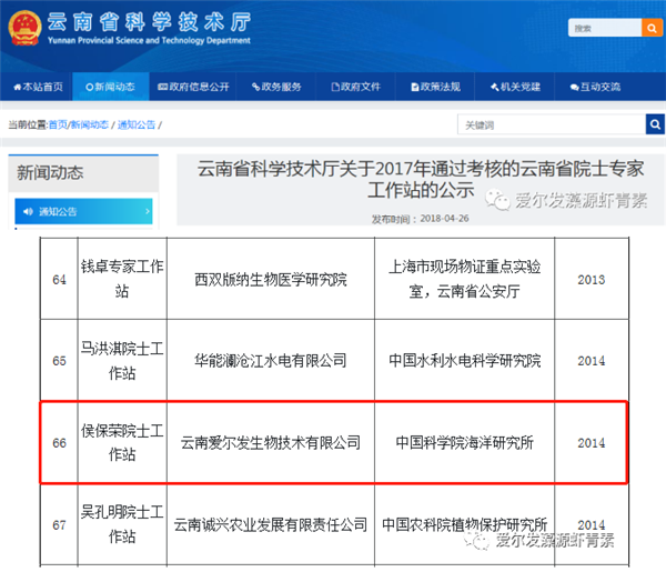 云南爱尔发虾青素